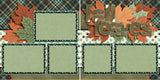 Fall Leaves - 3562 - EZscrapbooks Scrapbook Layouts Fall - Autumn