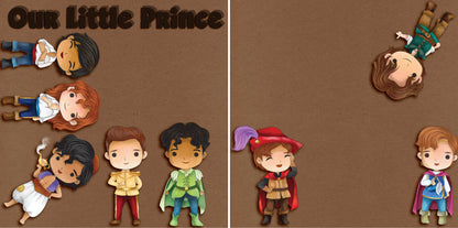 Our Little Prince NPM - 4531 - EZscrapbooks Scrapbook Layouts Disney