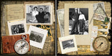 Vintage Gentleman - 4250 - EZscrapbooks Scrapbook Layouts Father, Grandfather, Heritage