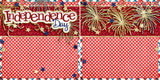 Independence Day NPM - 4157 - EZscrapbooks Scrapbook Layouts July 4th - Patriotic