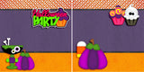 Halloween Party NPM - 2802 - EZscrapbooks Scrapbook Layouts Halloween
