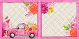 Pink Farm Truck NPM - 5063 - EZscrapbooks Scrapbook Layouts Fall - Autumn, Farm - Garden