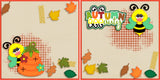 Autumn Beeauty NPM - 4601 - EZscrapbooks Scrapbook Layouts Fall - Autumn