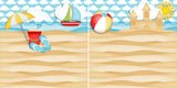 Lazy Beach Day NPM - 3791 - EZscrapbooks Scrapbook Layouts Beach - Tropical, Summer, Swimming - Pool