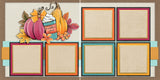 Pumpkin Spiced Everything - 5066 - EZscrapbooks Scrapbook Layouts Fall - Autumn, Thanksgiving