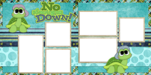 No Holding Me Down - Digital Scrapbook Pages - INSTANT DOWNLOAD - EZscrapbooks Scrapbook Layouts Baby - Toddler
