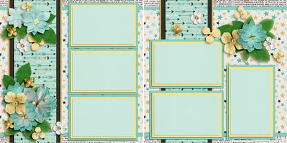 Stars & Arrows - 3182 - EZscrapbooks Scrapbook Layouts Girls, Other