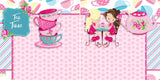 Tea Time NPM - 2750 - EZscrapbooks Scrapbook Layouts Baby - Toddler, Girls