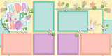 Hop Hop Hop - 2971 - EZscrapbooks Scrapbook Layouts Spring - Easter