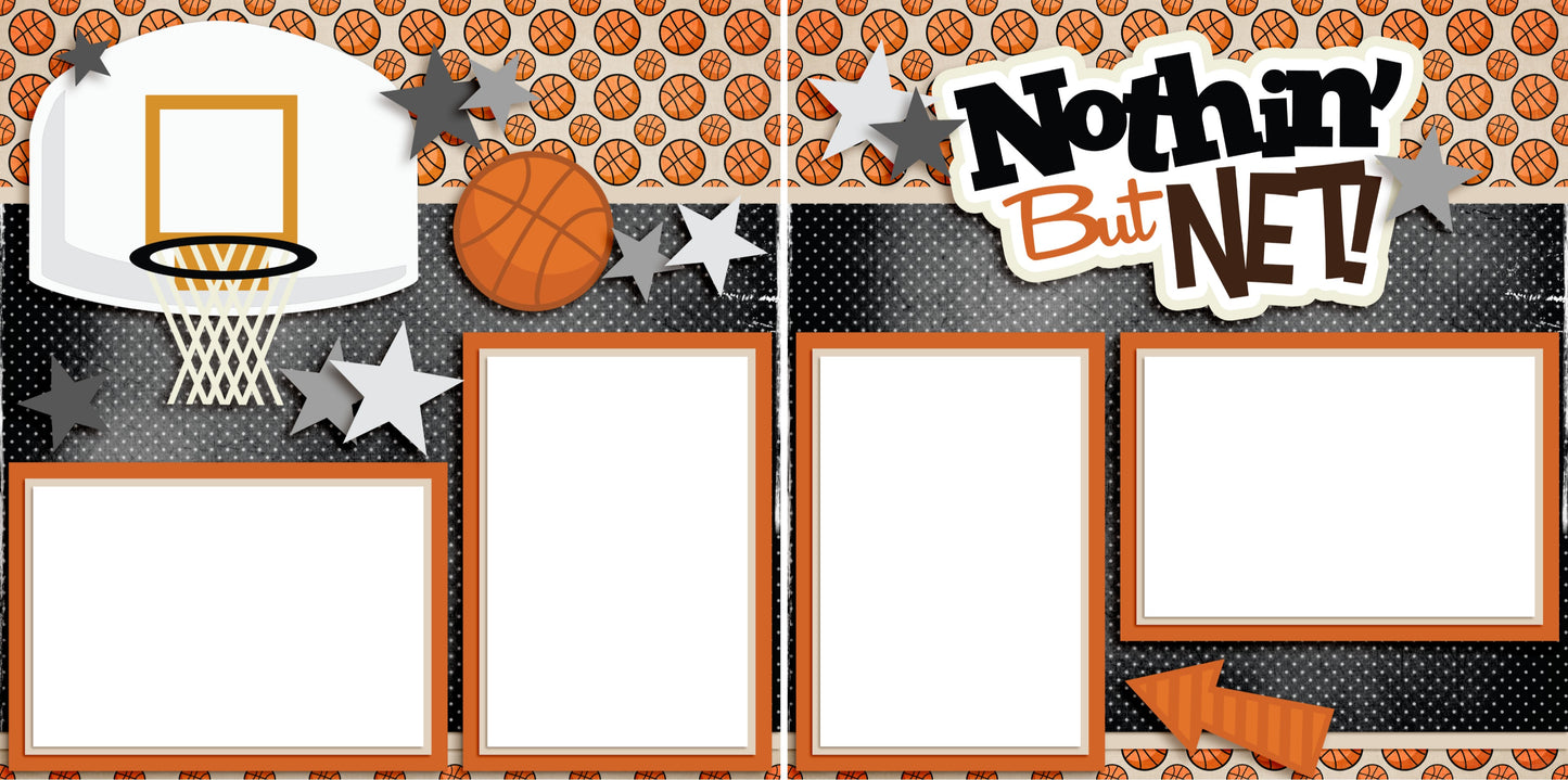 Nothin- Digital Scrapbook Pages - INSTANT DOWNLOAD - EZscrapbooks Scrapbook Layouts New Year's