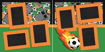 Soccer Star - 5280 - EZscrapbooks Scrapbook Layouts soccer, Sports