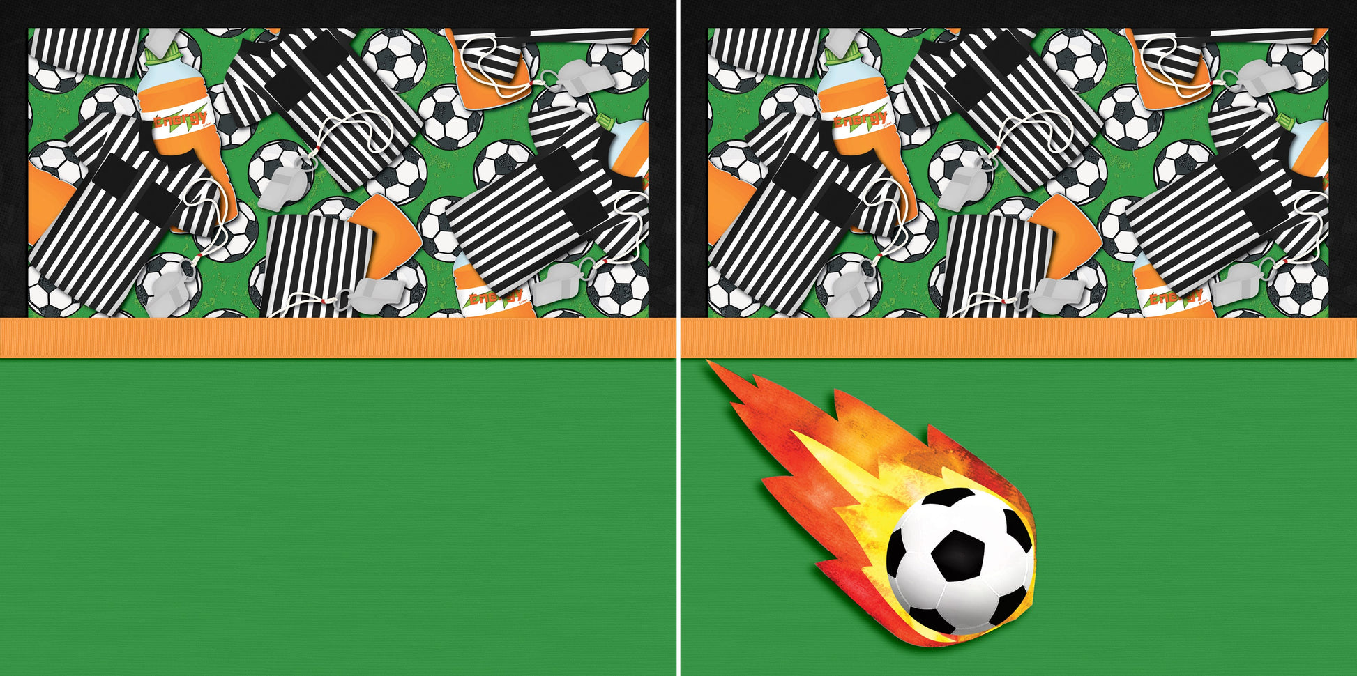 Soccer Star NPM - 5281 - EZscrapbooks Scrapbook Layouts soccer, Sports