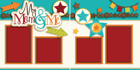 My Mom and Me Boy - 2566 - EZscrapbooks Scrapbook Layouts Family