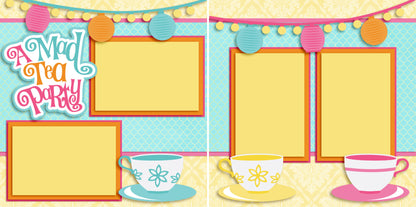 A Mad Tea Party - 2953 - EZscrapbooks Scrapbook Layouts Disney