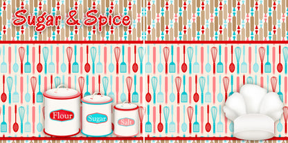Sugar & Spice NPM - 2400 - EZscrapbooks Scrapbook Layouts Christmas, Foods