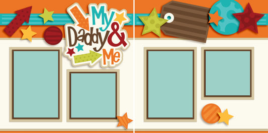 My Daddy and Me Boy - 2570 - EZscrapbooks Scrapbook Layouts Family