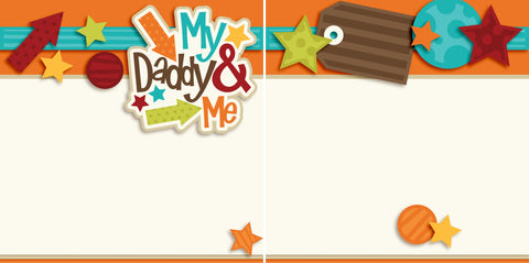 My Daddy and Me Boy NPM - 2571 - EZscrapbooks Scrapbook Layouts Family