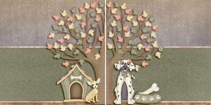 Dogs Are Awesome NPM - 3865 - EZscrapbooks Scrapbook Layouts dogs, Pets