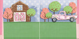 Farm Girl NPM - 5355 - EZscrapbooks Scrapbook Layouts Farm - Garden