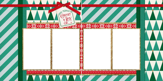 Comfort & Joy - Digital Scrapbook Pages - INSTANT DOWNLOAD