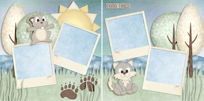 Good Times - 4334 - EZscrapbooks Scrapbook Layouts Camping - Hiking, Other