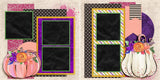 Pretty Pumpkins - 5056 - EZscrapbooks Scrapbook Layouts Fall - Autumn, Halloween