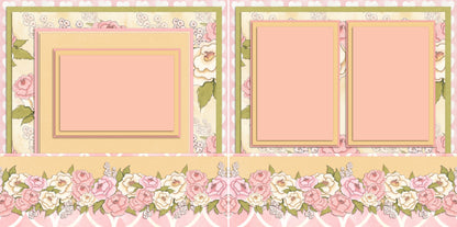 Mother's Day Roses - 5404 - EZscrapbooks Scrapbook Layouts Mother