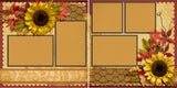 Autumn Whispers - 3512 - EZscrapbooks Scrapbook Layouts Fall - Autumn, Thanksgiving