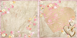 Spring Love NPM - 5493 - EZscrapbooks Scrapbook Layouts Girls, Love - Valentine, Wedding