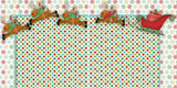 Santa's Sleigh NPM - 2351 - EZscrapbooks Scrapbook Layouts Christmas