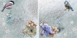 Winter Birdies NPM - 5287 - EZscrapbooks Scrapbook Layouts Snow, Winter