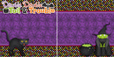 Toil & Trouble NPM - 2714 - EZscrapbooks Scrapbook Layouts Halloween