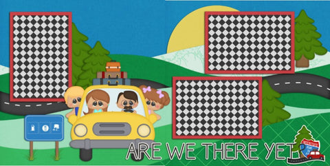 Are We There Yet? - 674 - EZscrapbooks Scrapbook Layouts Vacation