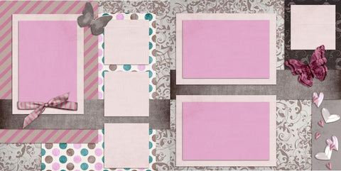 Romance - 269 - EZscrapbooks Scrapbook Layouts Baby - Toddler, Girls, Other