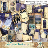 Astronomy Journal Kit - 7125 - EZscrapbooks Scrapbook Layouts Journals