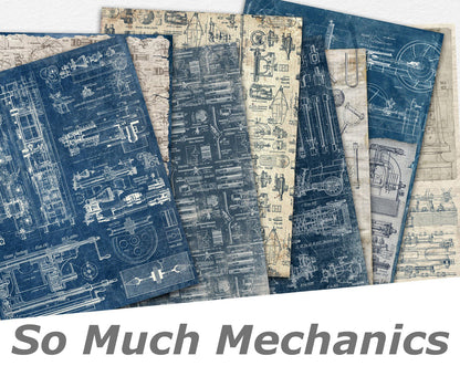 So Much Mechanics Paper Pack - 7305