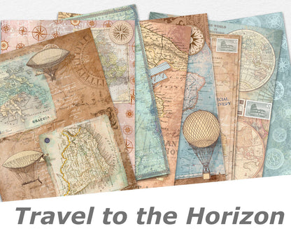 Travel to the Horizon Paper Pack - 7462