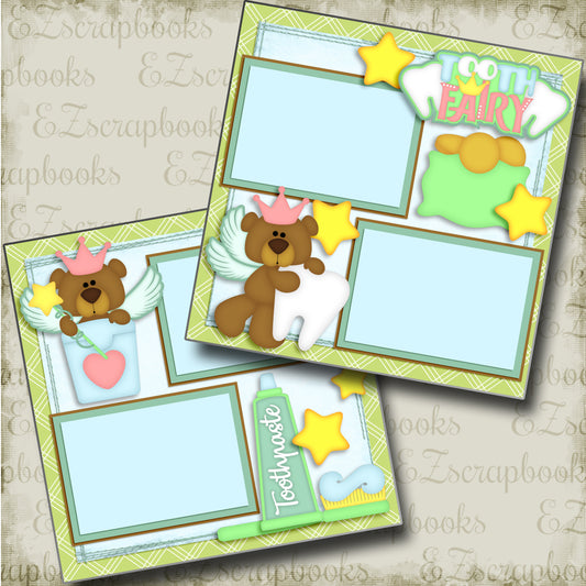 Tooth Fairy - 3768 - EZscrapbooks Scrapbook Layouts Toothfairy