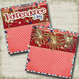 Independence Day NPM - 4157 - EZscrapbooks Scrapbook Layouts July 4th - Patriotic
