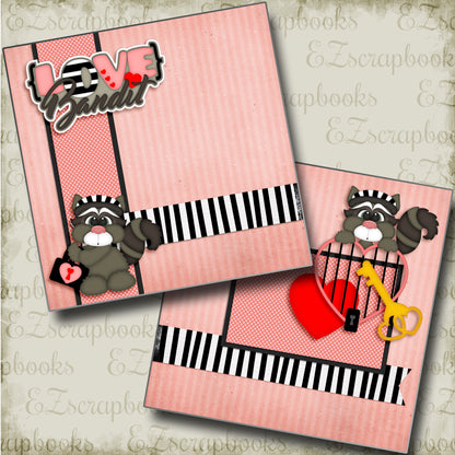 Love Bandit NPM - 3477 - EZscrapbooks Scrapbook Layouts Love - Valentine