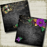 NOLA Nights NPM - 3937 - EZscrapbooks Scrapbook Layouts New Orleans - Mardi Gras, Vacation
