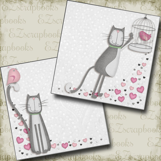 Kitty Love NPM - 3891 - EZscrapbooks Scrapbook Layouts Cats, Pets