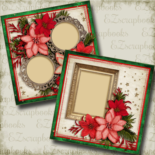 Christmas Beauty - 3540 - EZscrapbooks Scrapbook Layouts Christmas