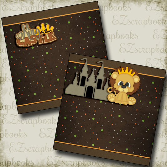 King of the Castle NPM - 3659 - EZscrapbooks Scrapbook Layouts Baby - Toddler, Family