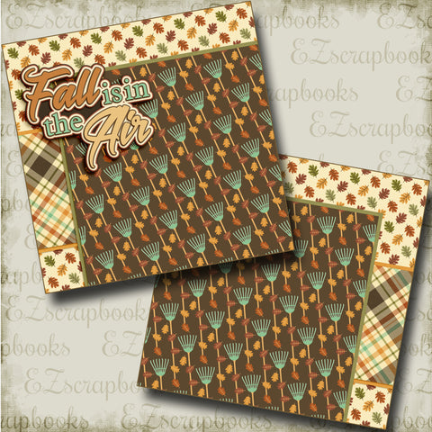 Fall is in the Air NPM - 3561 - EZscrapbooks Scrapbook Layouts Fall - Autumn