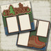 CAMPNG - 2 Premade Scrapbook Pages - EZ Layout 2176 - Etsy | Scrapbook