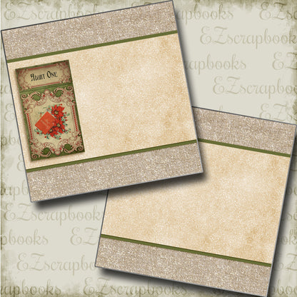 Christmas Ticket NPM - 3623 - EZscrapbooks Scrapbook Layouts Christmas