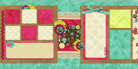 Woodland - 256 - EZscrapbooks Scrapbook Layouts Baby - Toddler, Girls, Other