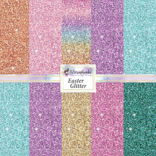 Easter Glitter - Paper Pack - 8387