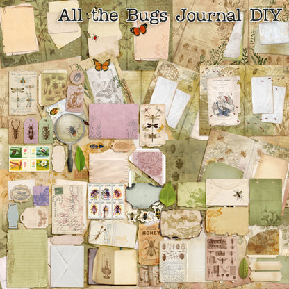 All The Bugs Journal Pack - 7202 - EZscrapbooks Scrapbook Layouts Journals